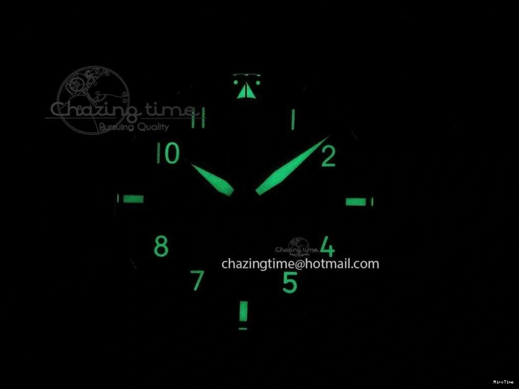 MIROTIME 0315 Pilot Chrono SS IW387809 ZF 1:1 Best Edition Silver Dial On SS Bracelet A Trendsetting 7327